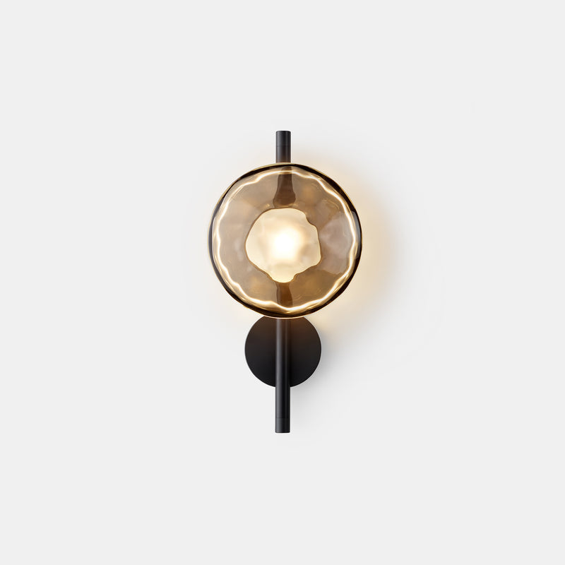 Tranquil Elegance Glass Wall Lamp