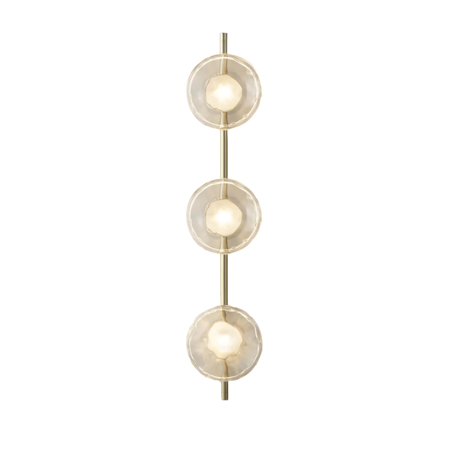 Tranquil Elegance Glass Wall Lamp