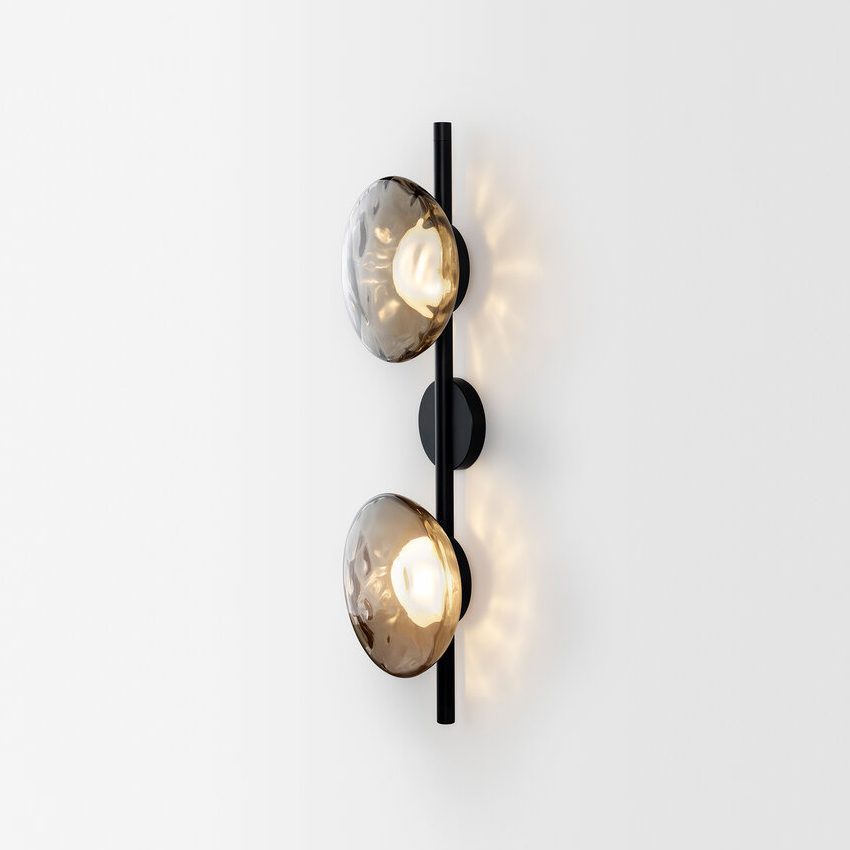 Tranquil Elegance Glass Wall Lamp