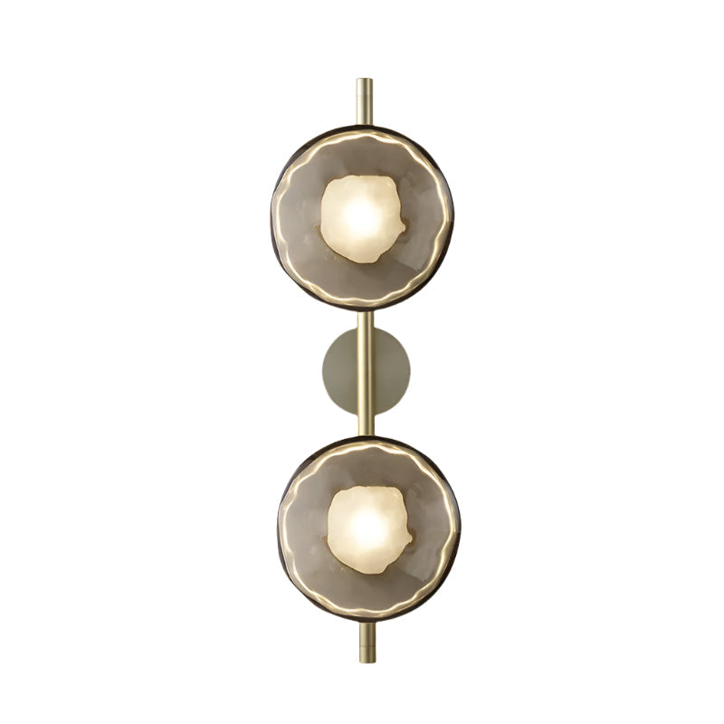 Tranquil Elegance Glass Wall Lamp