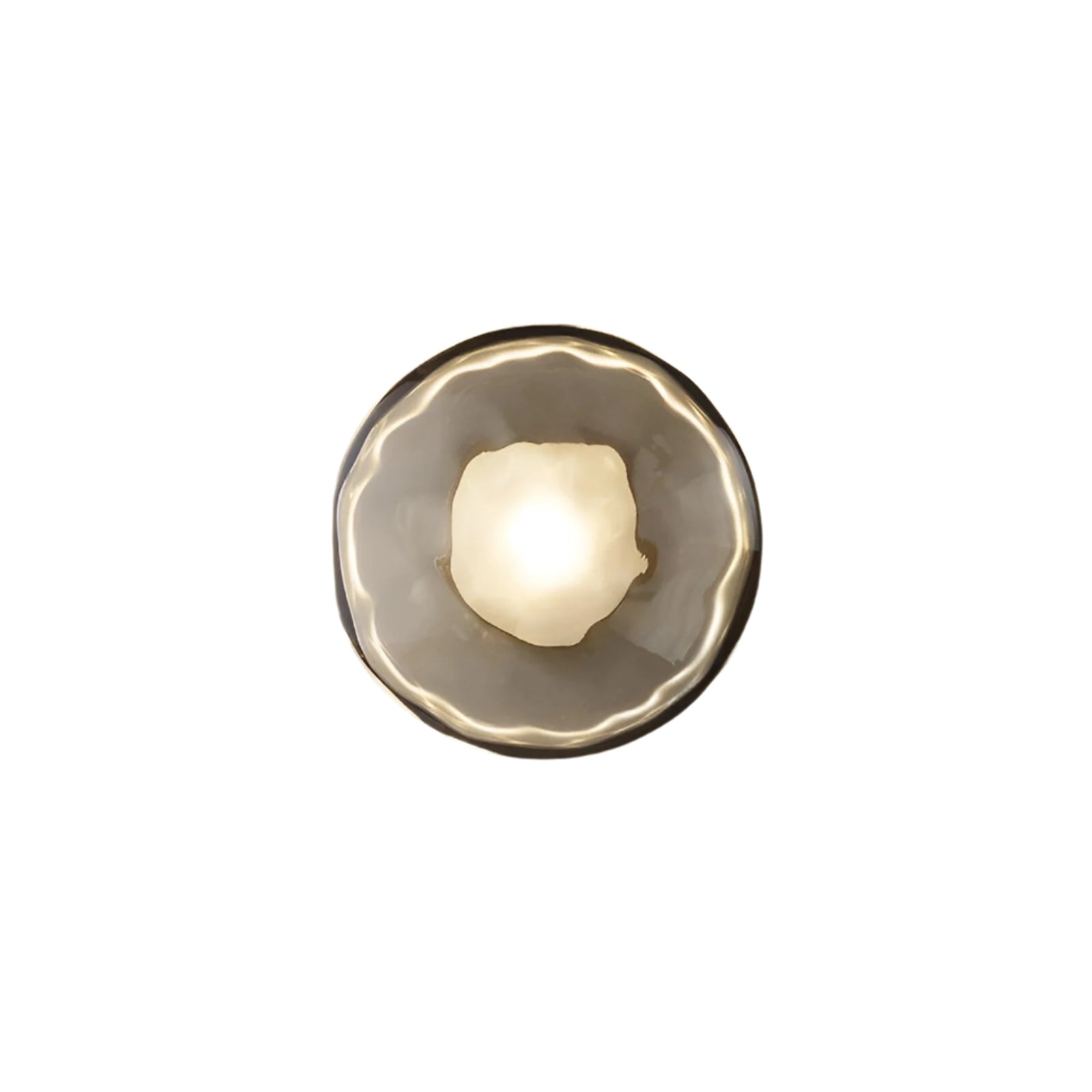 Tranquil Elegance Glass Wall Lamp