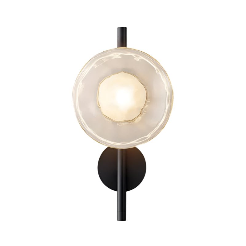 Tranquil Elegance Glass Wall Lamp