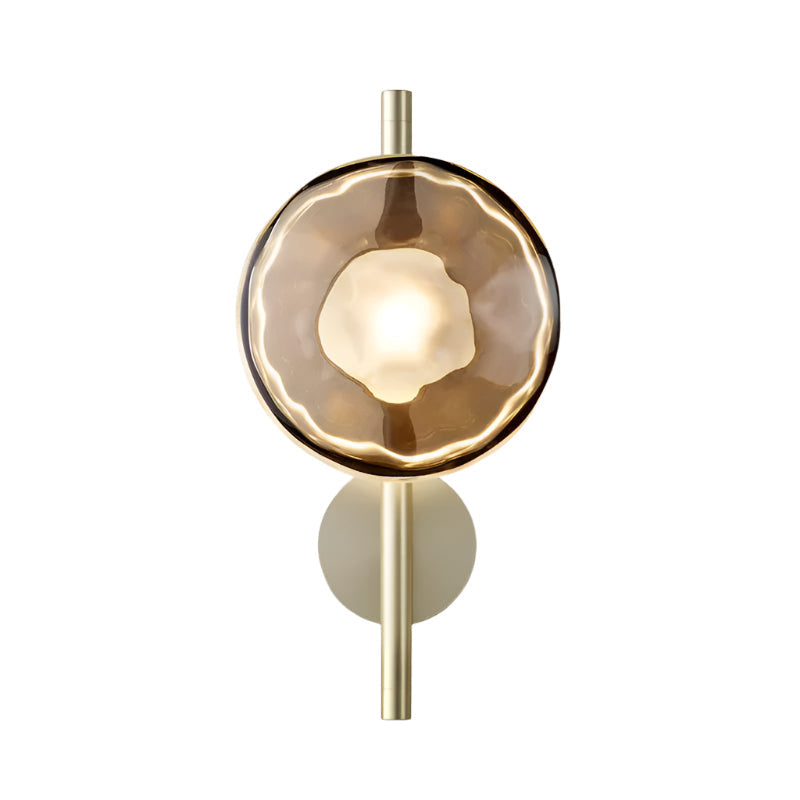 Tranquil Elegance Glass Wall Lamp