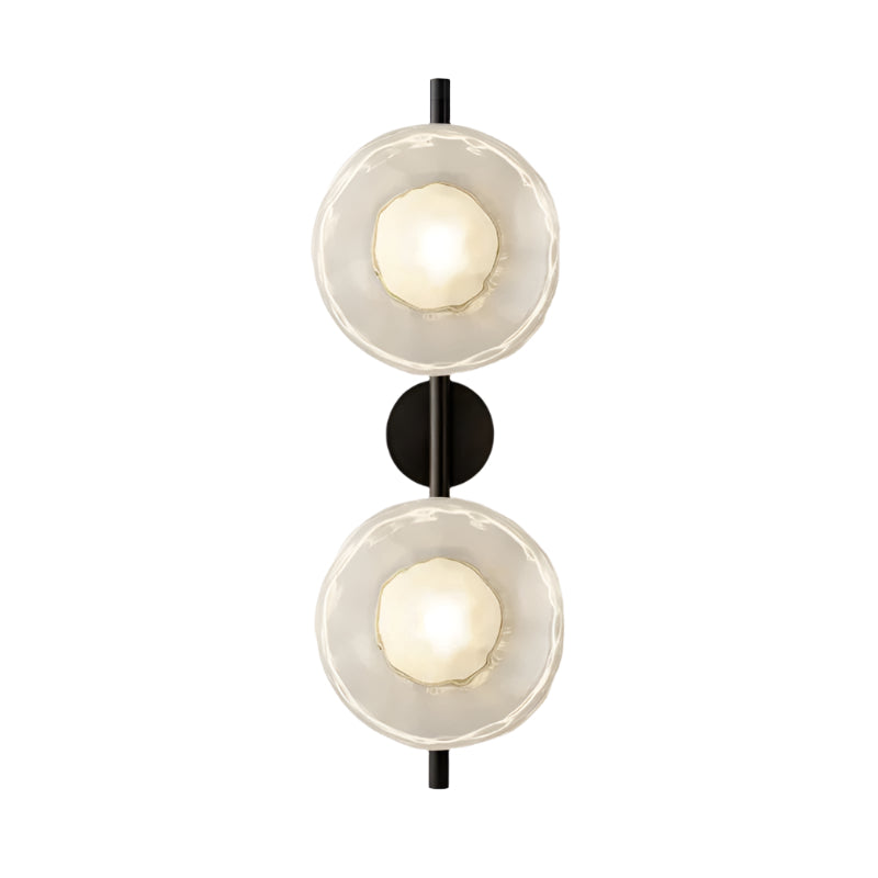 Tranquil Elegance Glass Wall Lamp