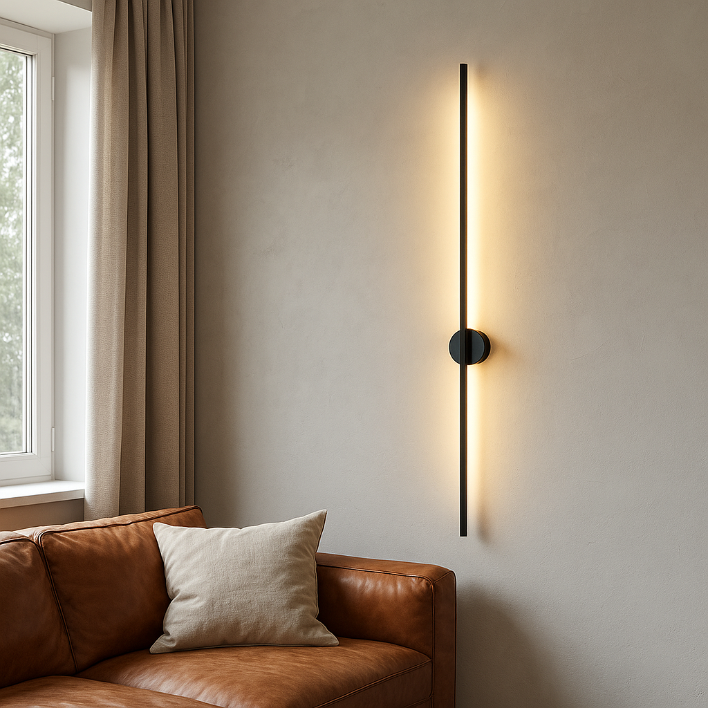 Linea LED Wall Light Iron Acrylic 3000K