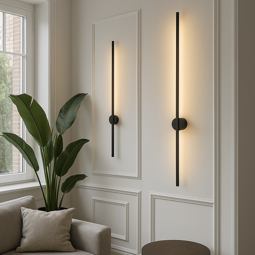 Linea LED Wall Light Iron Acrylic 3000K