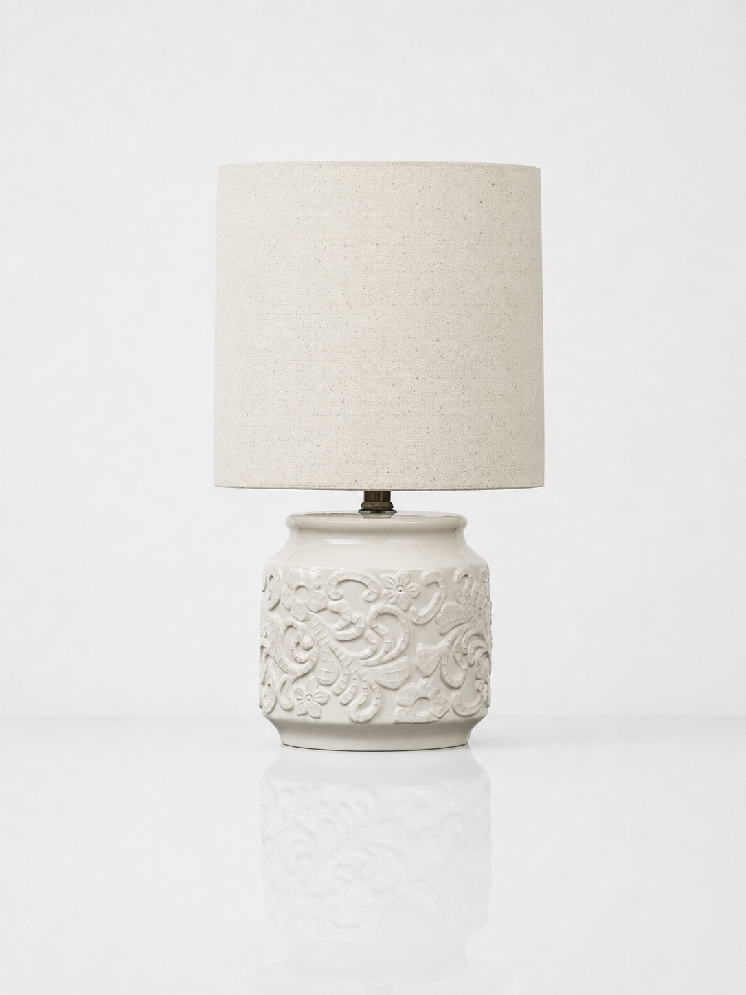 Ceramic Table Lamp White