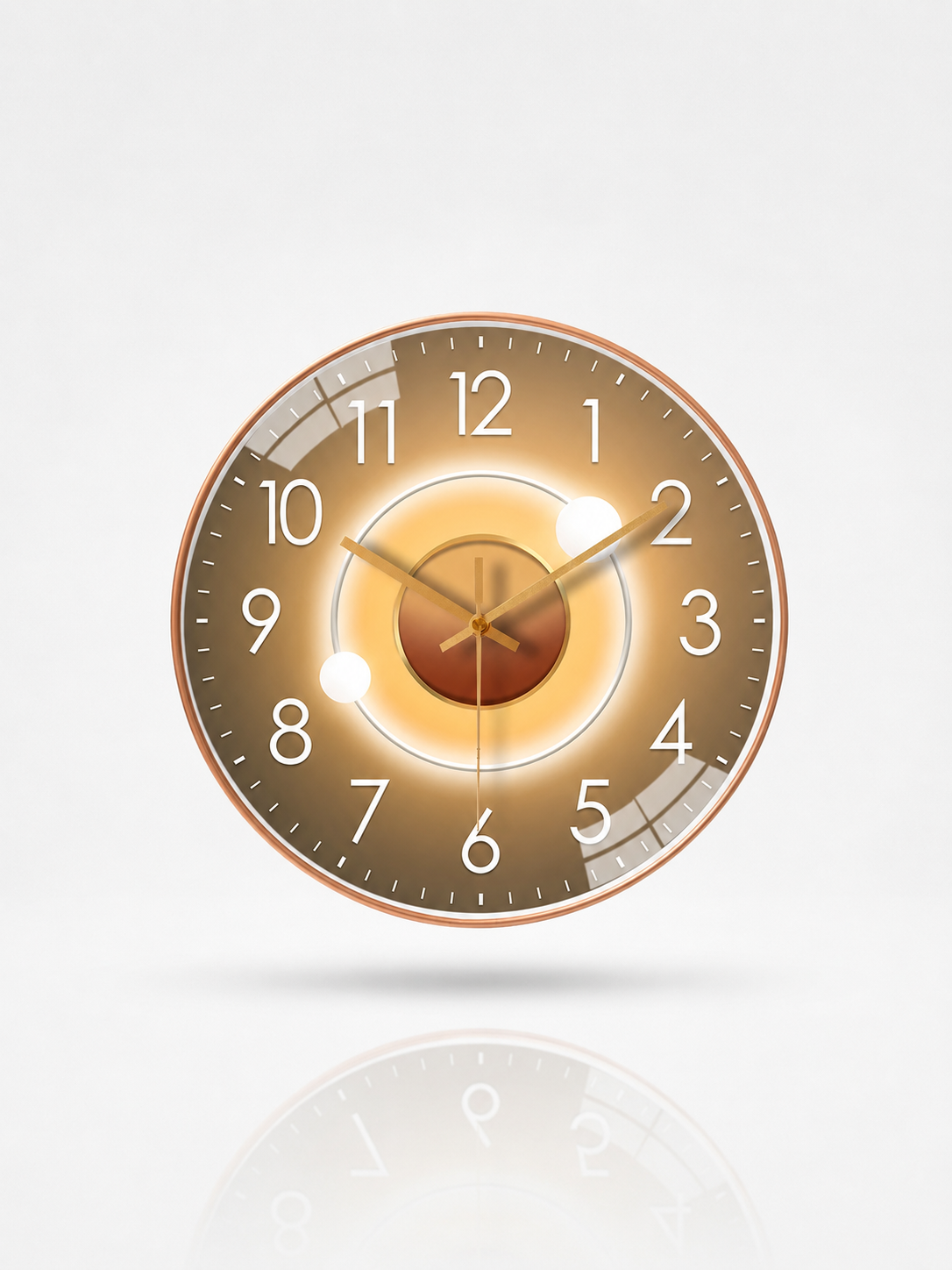 Classic Glass Dial Wall Clock