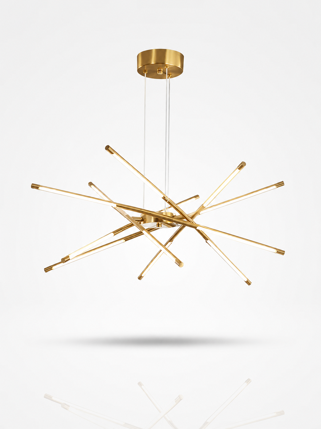 Multi-Arm Spider Chandelier Adjustable Pendant Light