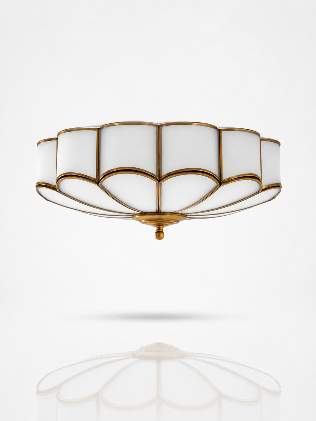 Fleuré Glass Blossom Ceiling Lamp