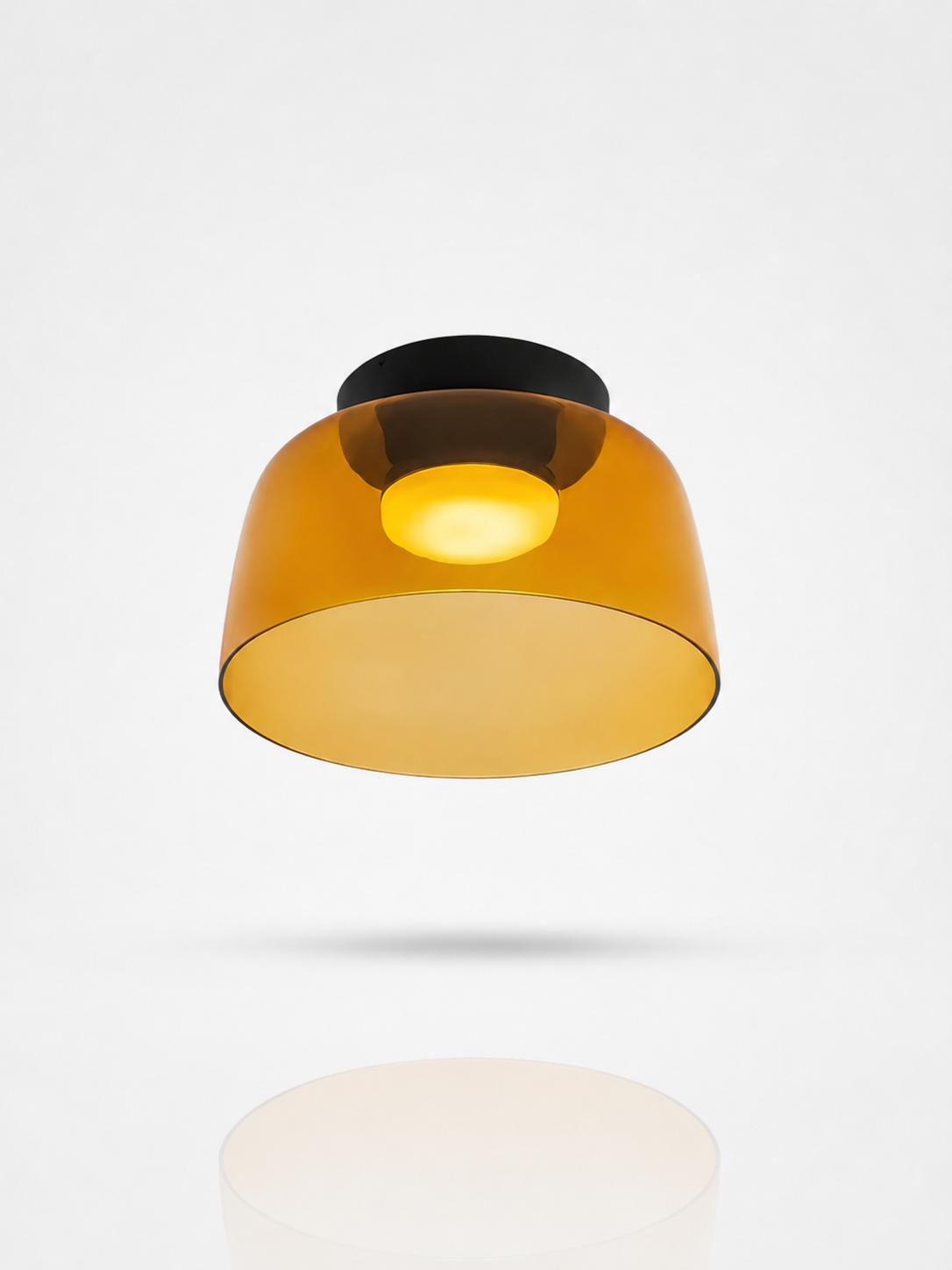 Aurora Layered Glass Ceiling Lamp