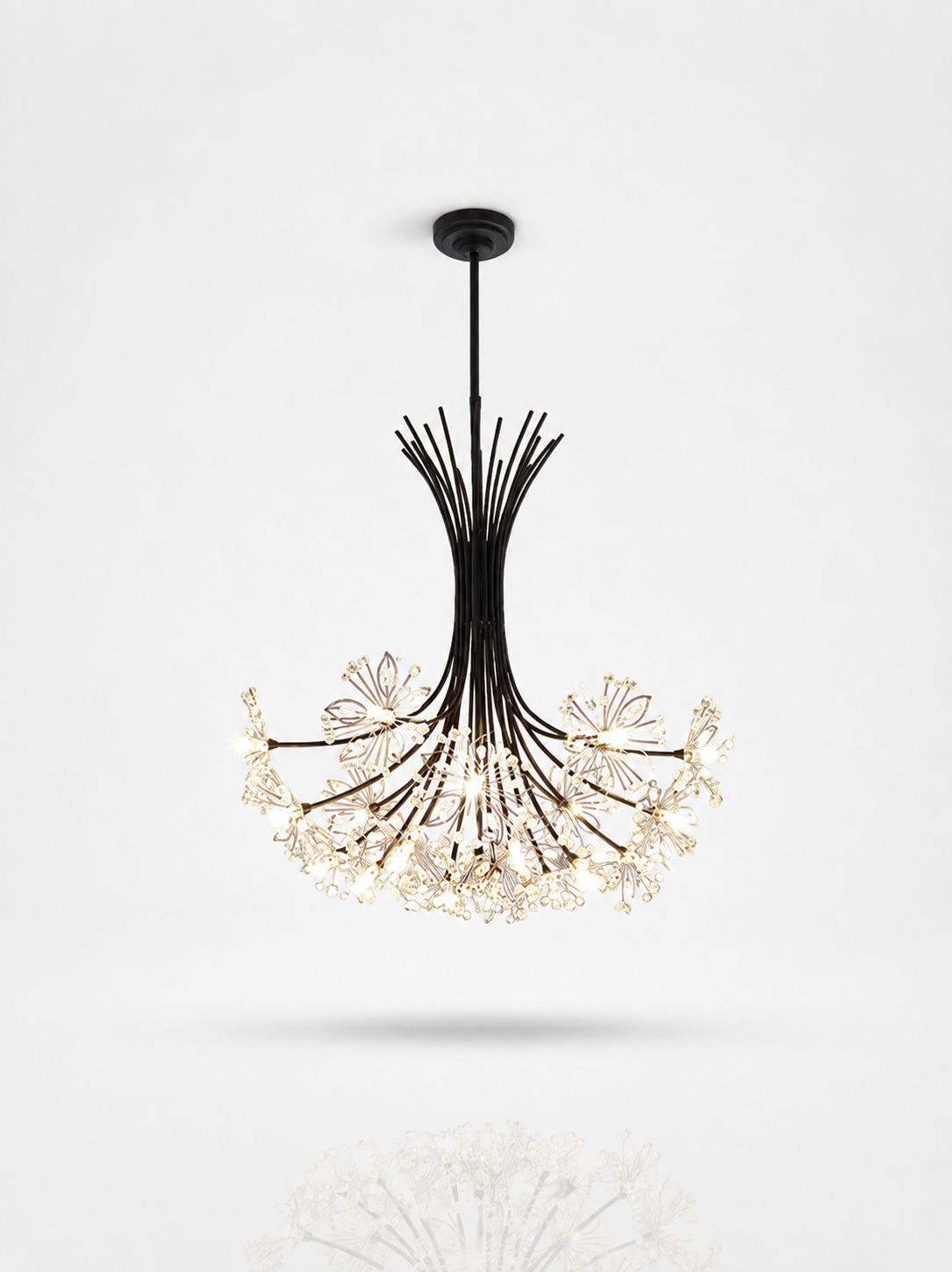 Bouquet Flower Crystal Chandelier