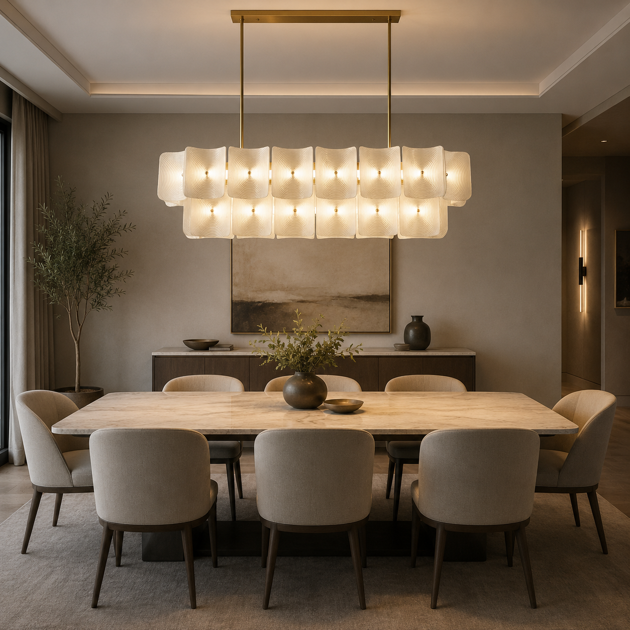 Kairo Japandi Chandelier