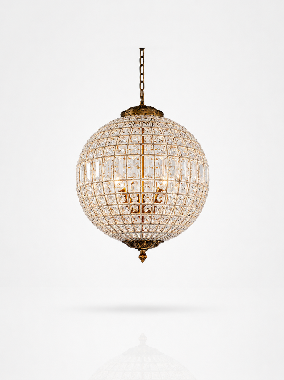 Celeste Crystal Orb Chandelier