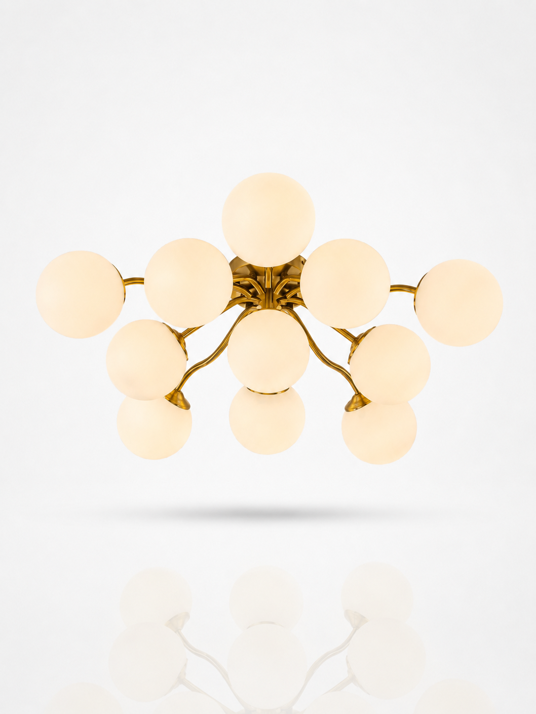 Bubble Flush Sputnik Chandelier