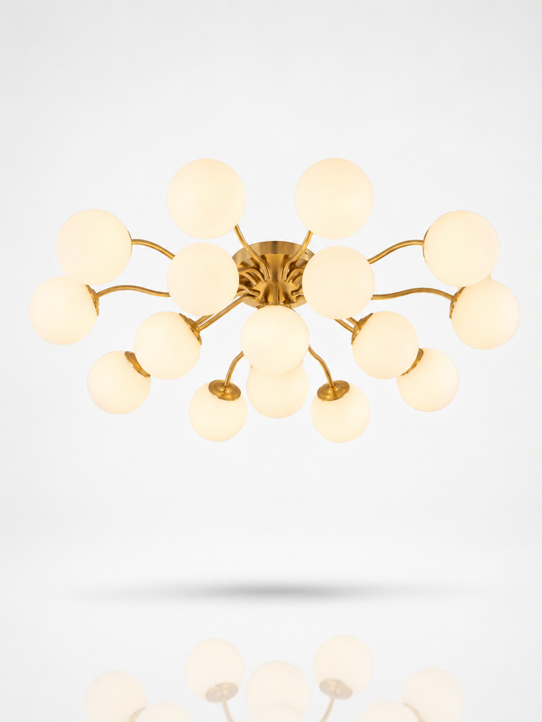 Bubble Flush Sputnik Chandelier