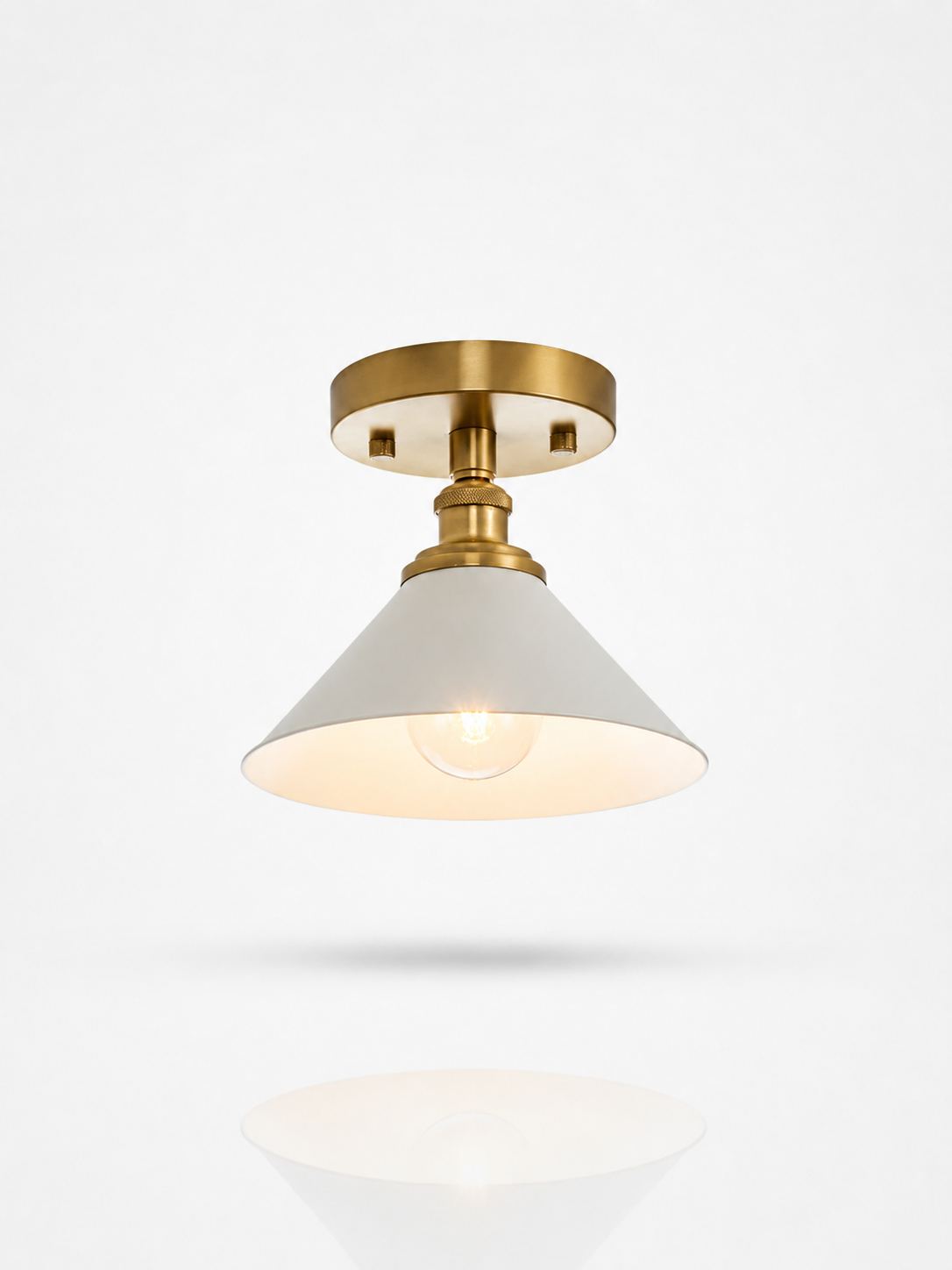 Everleigh Brass Ceiling Lamp
