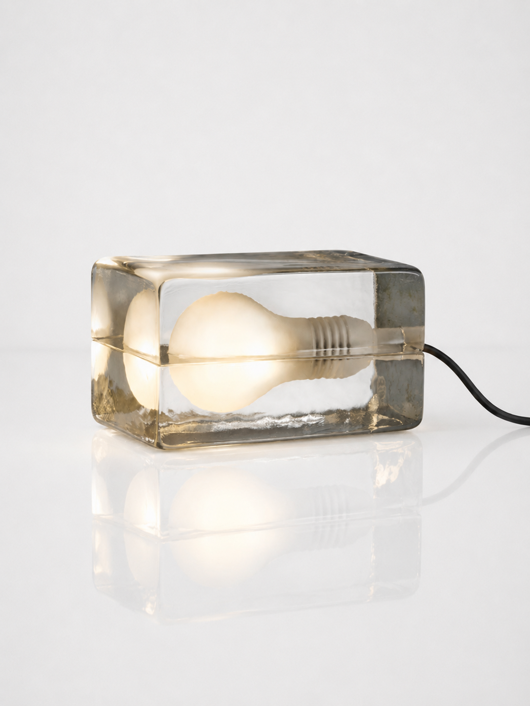 Glass Table Lamp