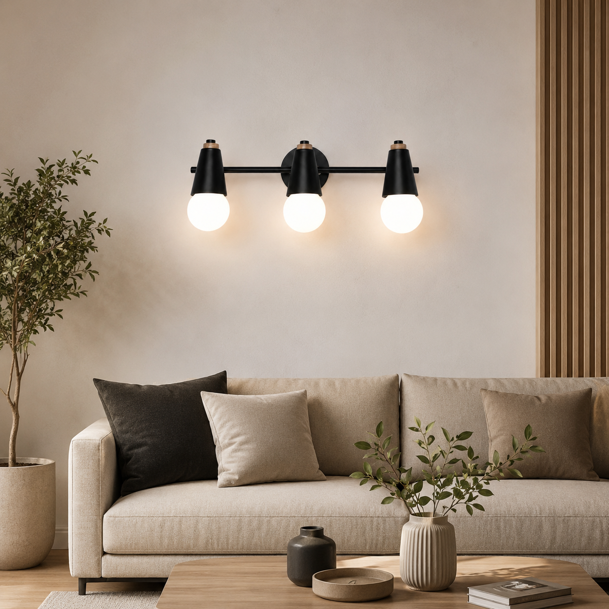 Dual and Triple Head Wall Lamp
