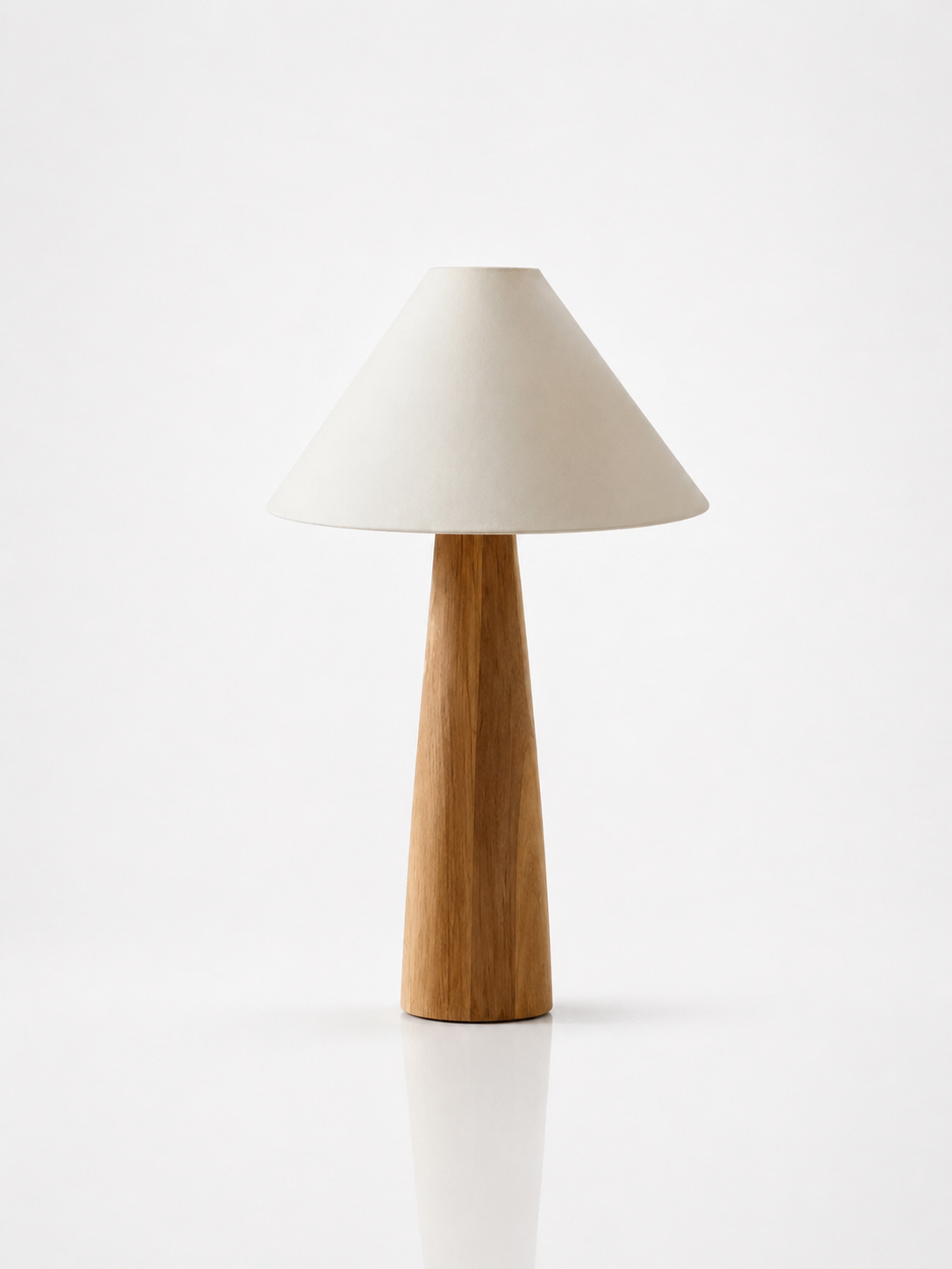 Wood Reading Table Lamp