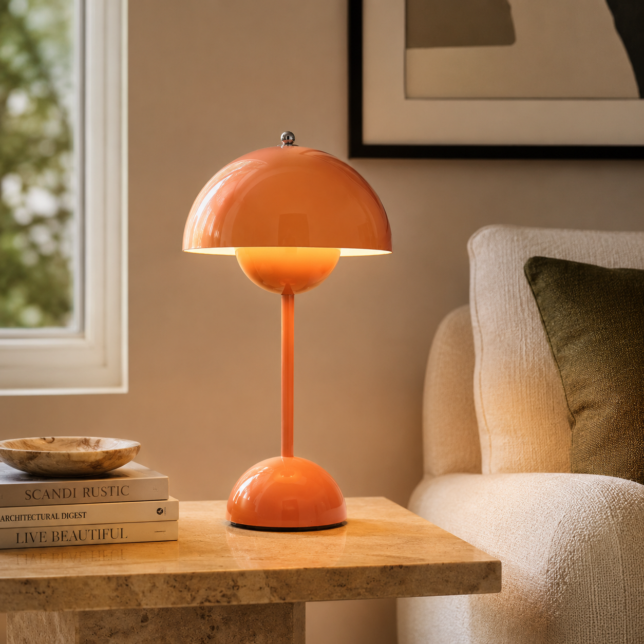 LunaGlow Cordless Table Lamp