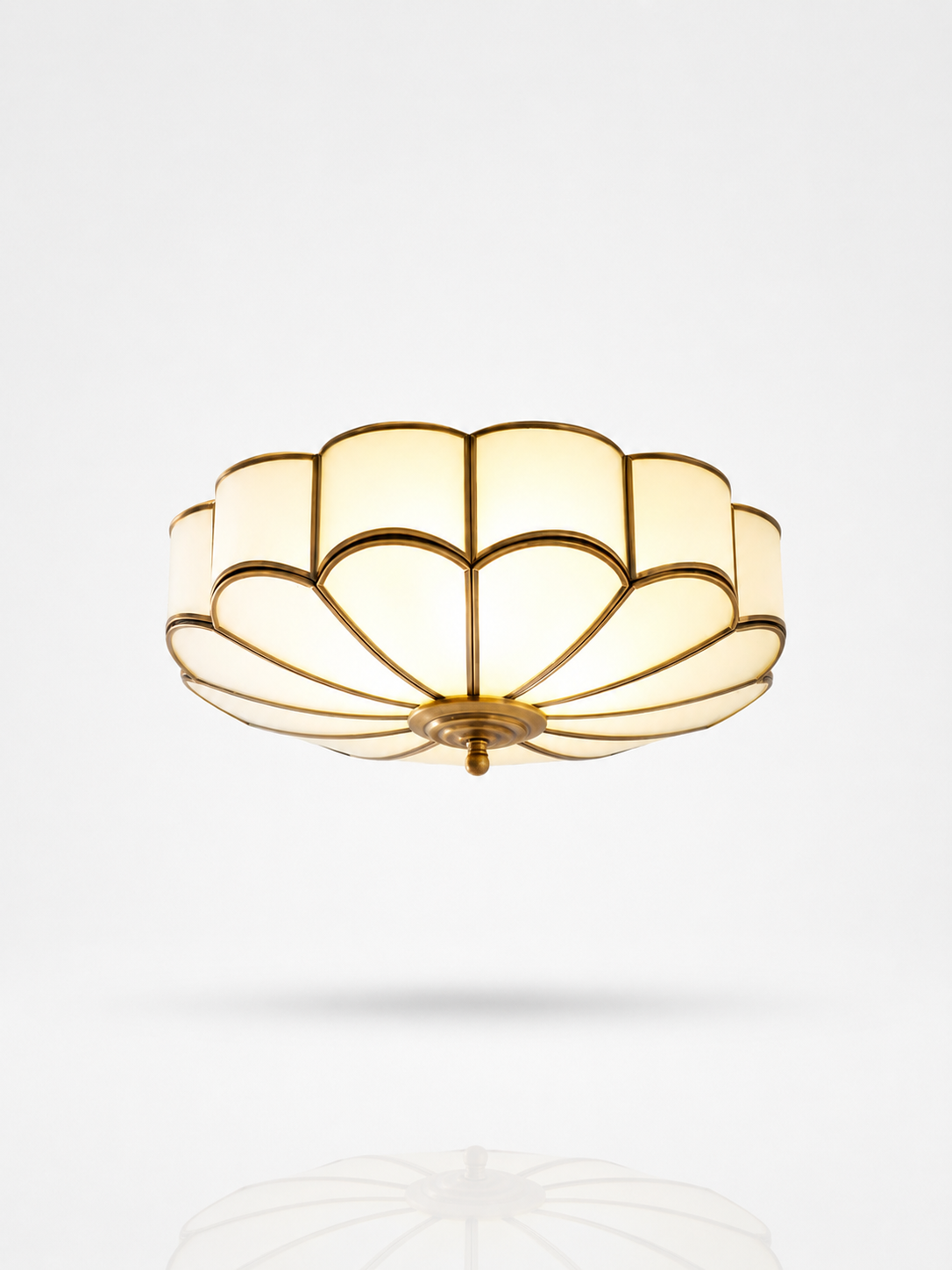 Fleuré Glass Blossom Ceiling Lamp