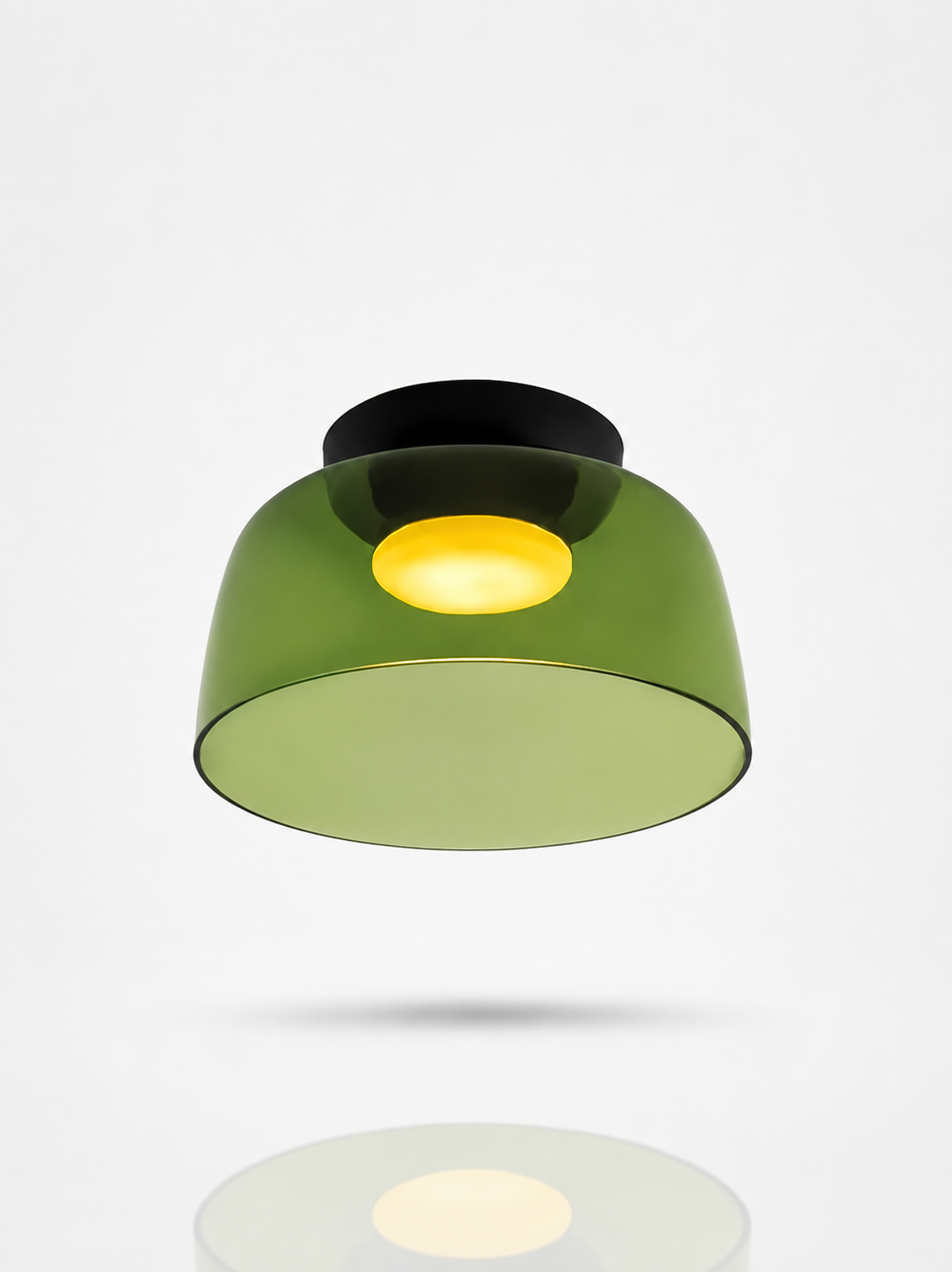 Aurora Layered Glass Ceiling Lamp