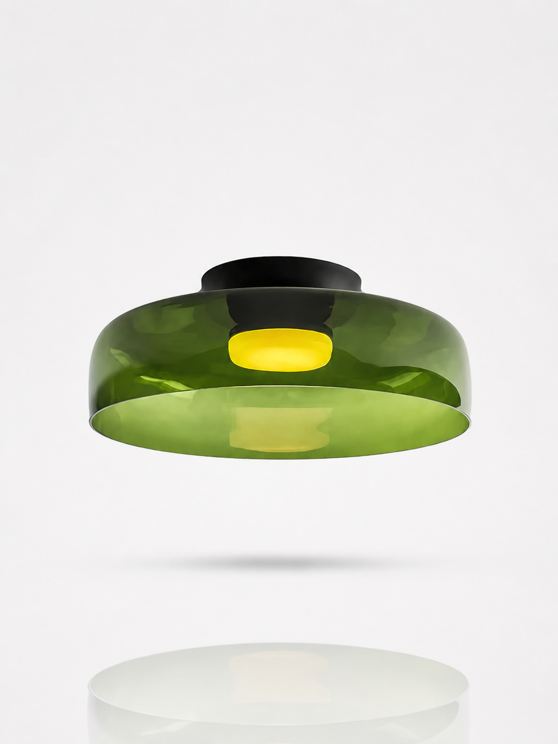 Aurora Layered Glass Ceiling Lamp
