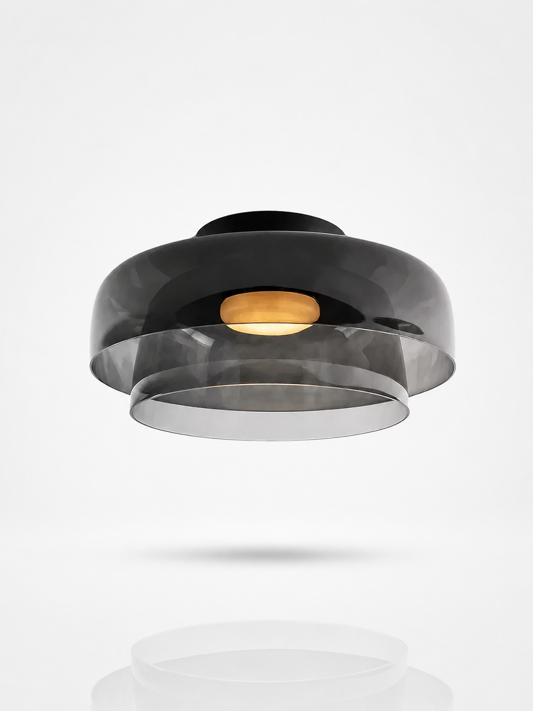 Aurora Layered Glass Ceiling Lamp