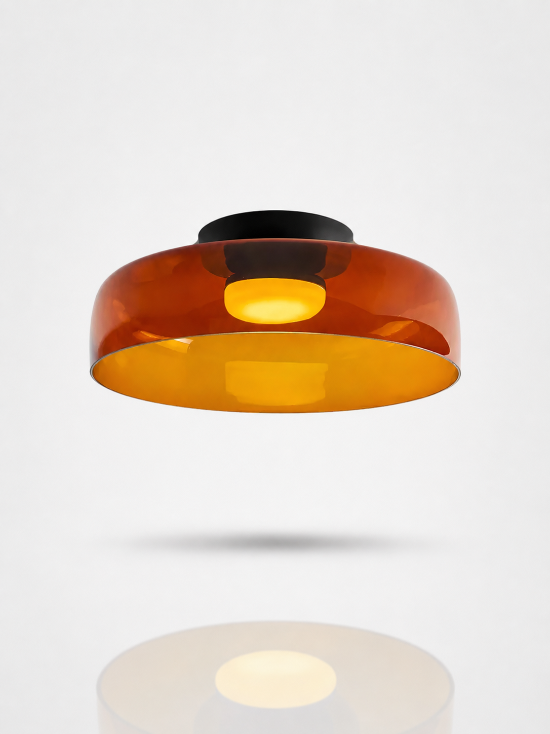 Aurora Layered Glass Ceiling Lamp