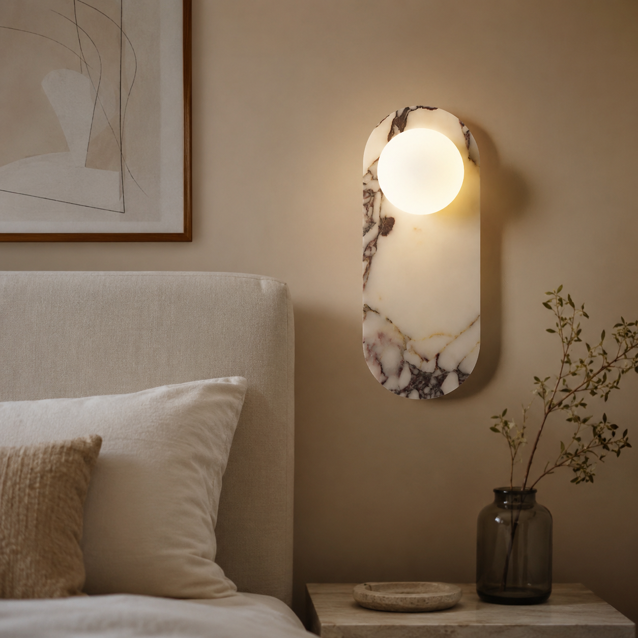 Verona Marble Wall Lamp