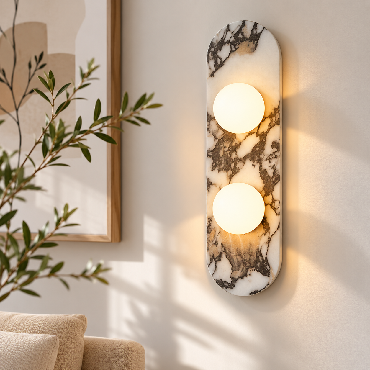 Verona Marble Wall Lamp