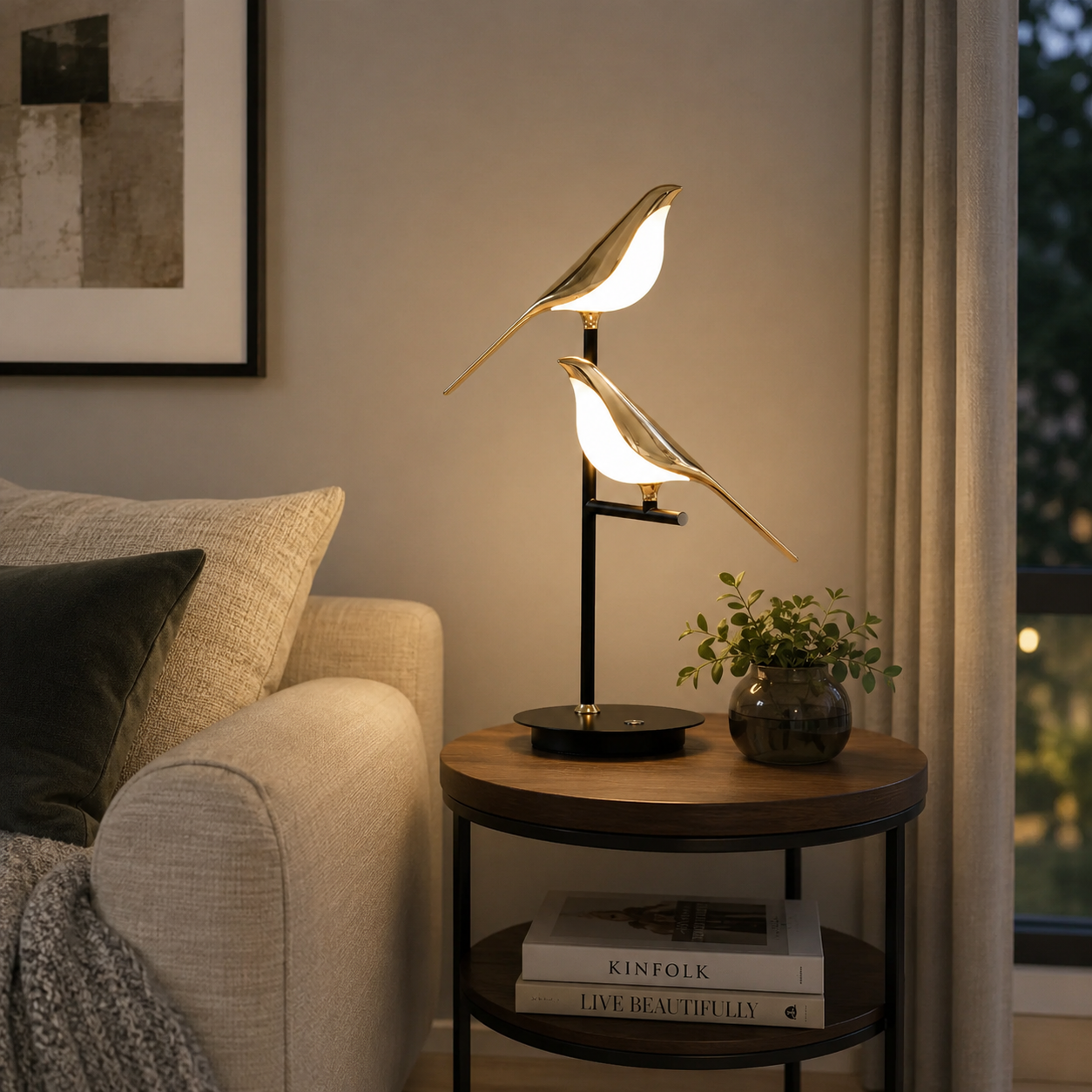 Chiriya Luxury Bird Table Lamp