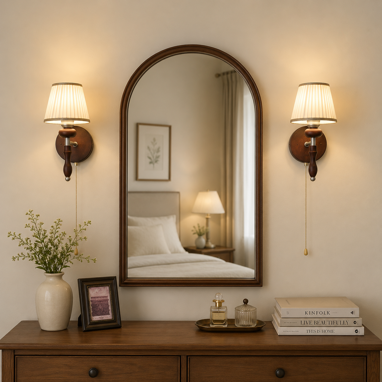Walnut Haven Wall Lamp
