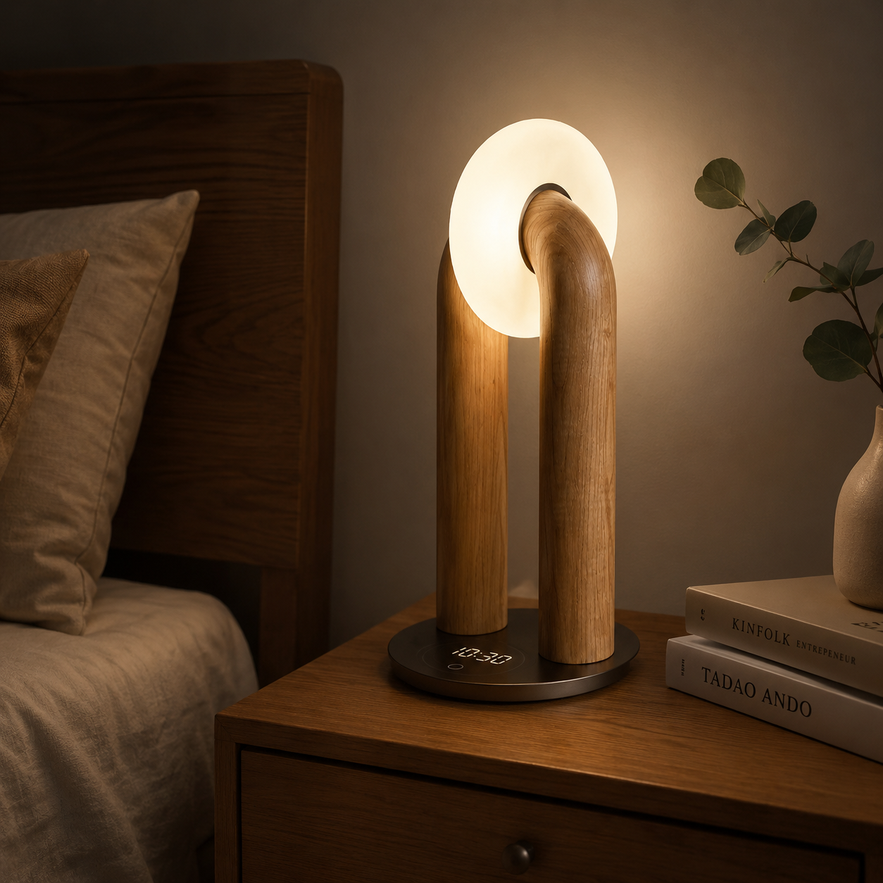 Minimalist Arch Touch Table Lamp