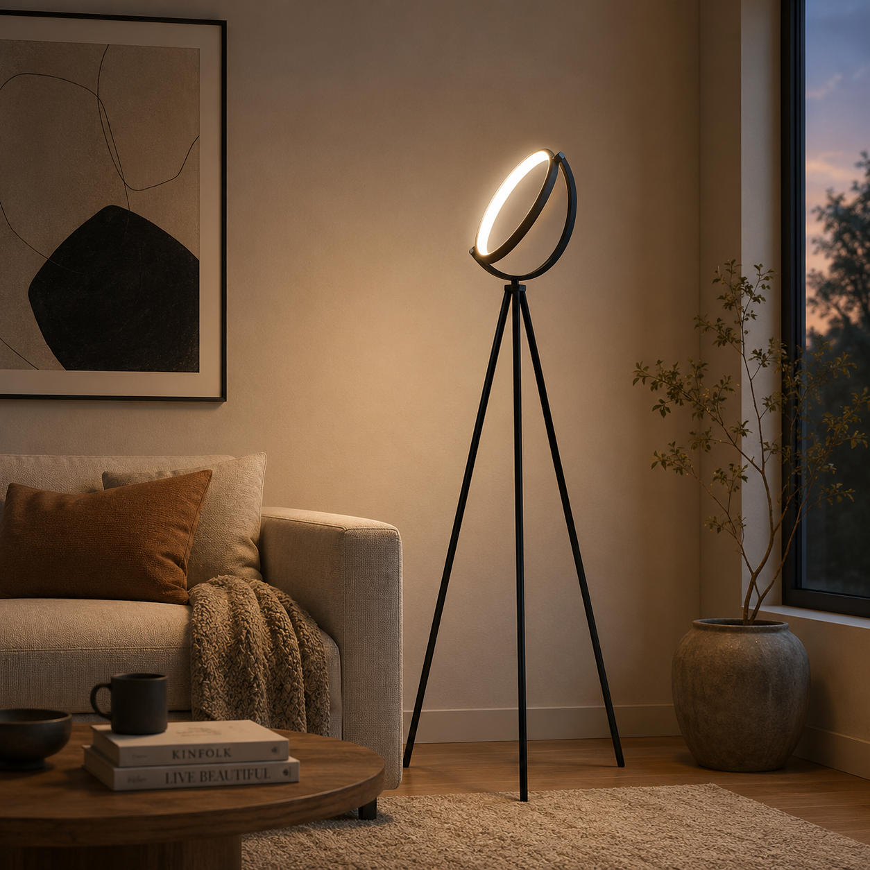 Radiant Orbit Lamp