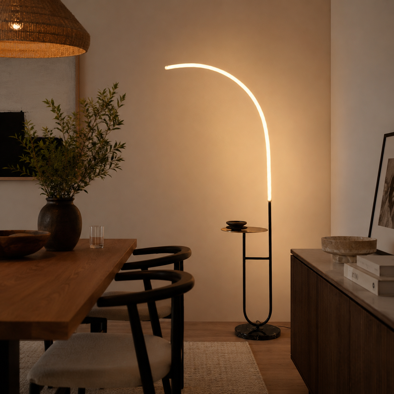 LumiNest Floor Lamp