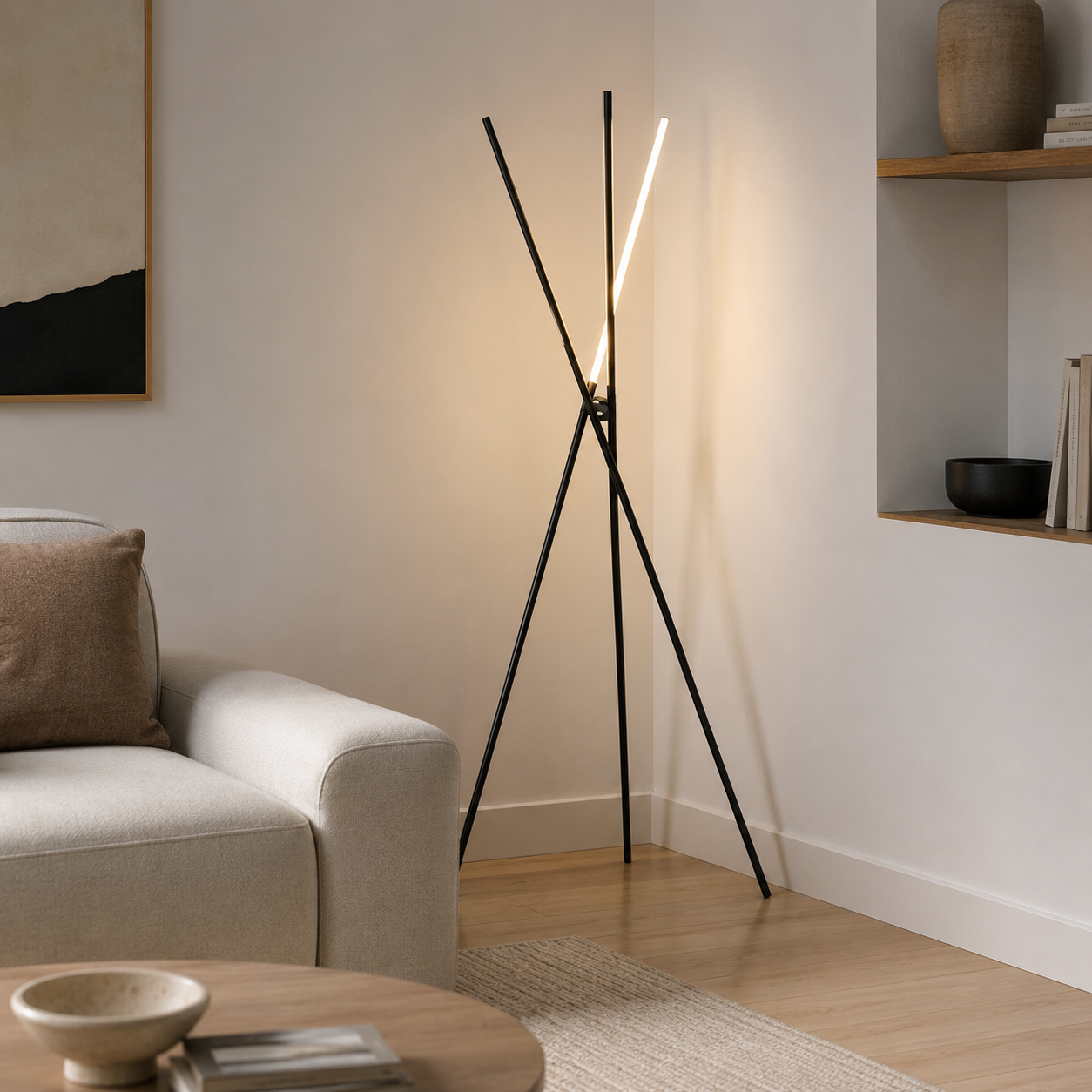 Vertex LED Floor Lamp