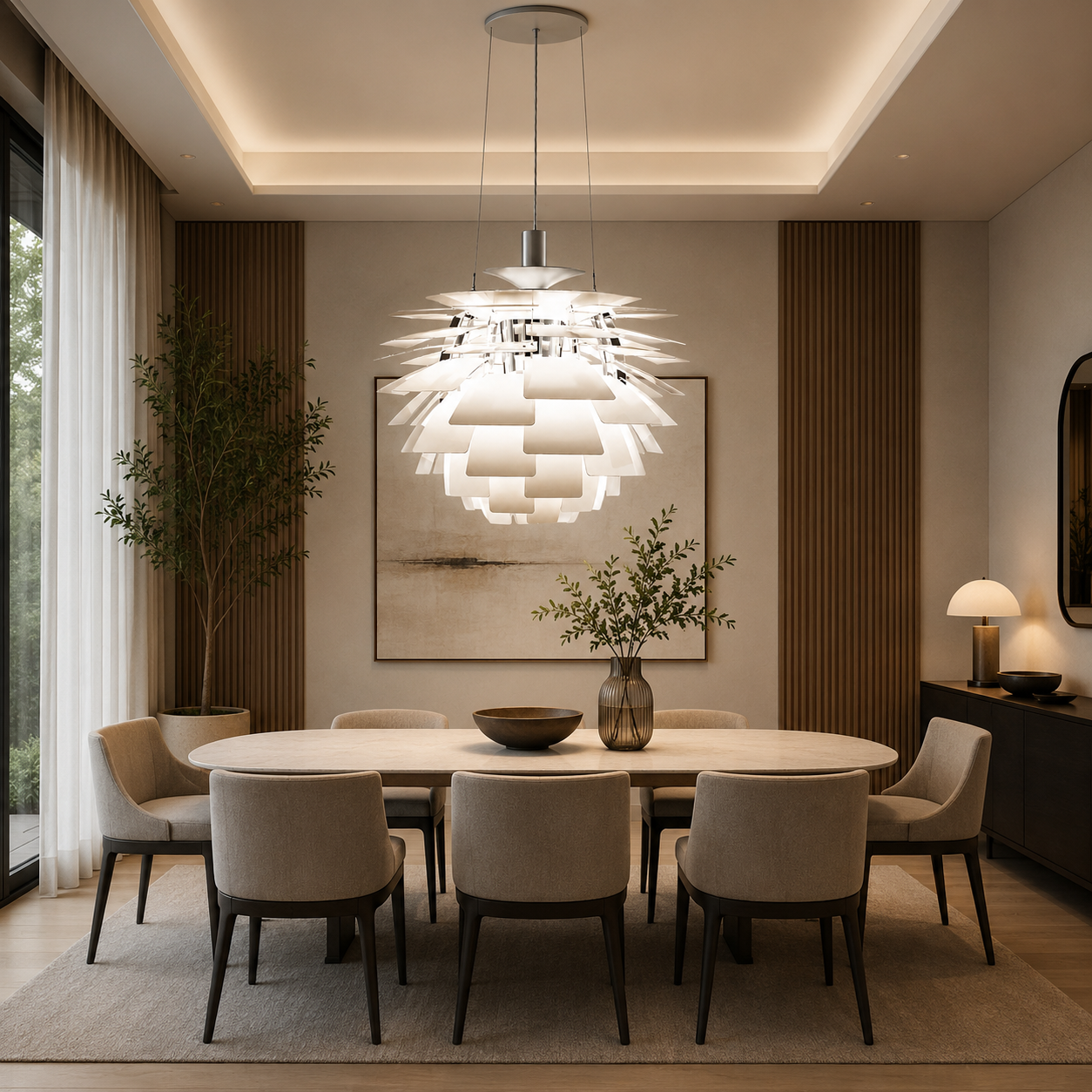 Pinecrest Layered Chandelier