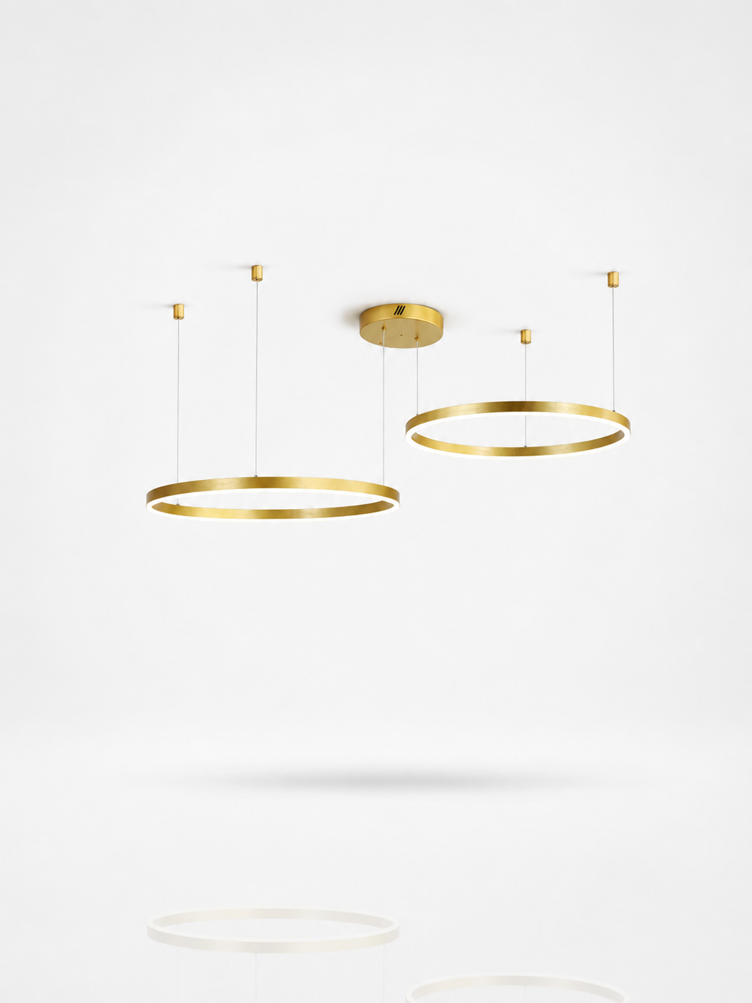 Orbita Multi-Ring LED Chandelier