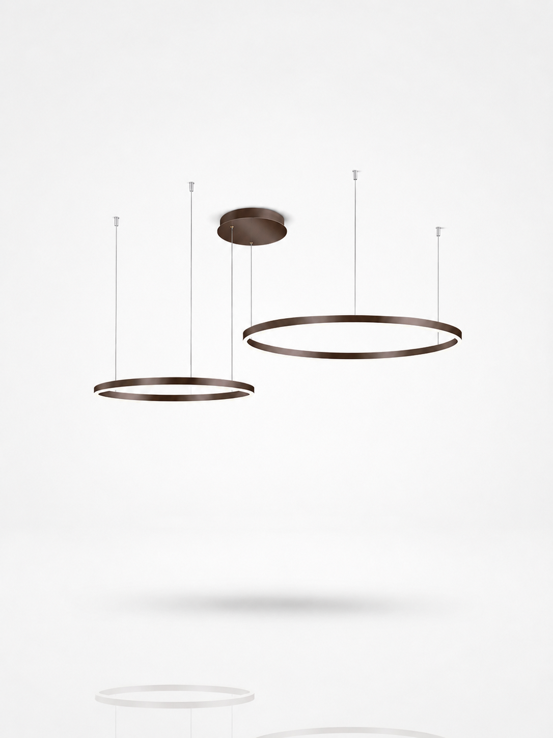 Orbita Multi-Ring LED Chandelier