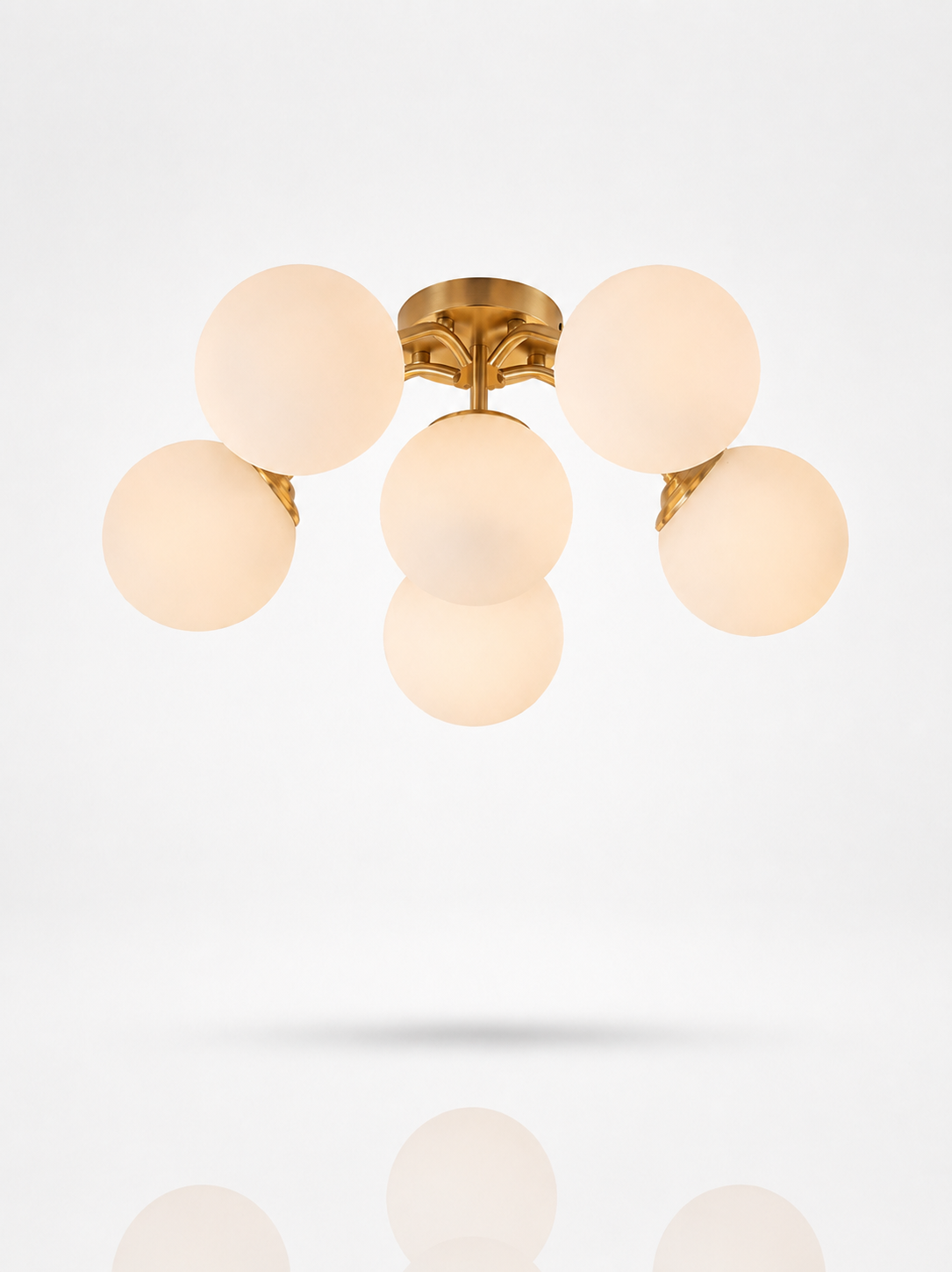 Bubble Flush Sputnik Chandelier