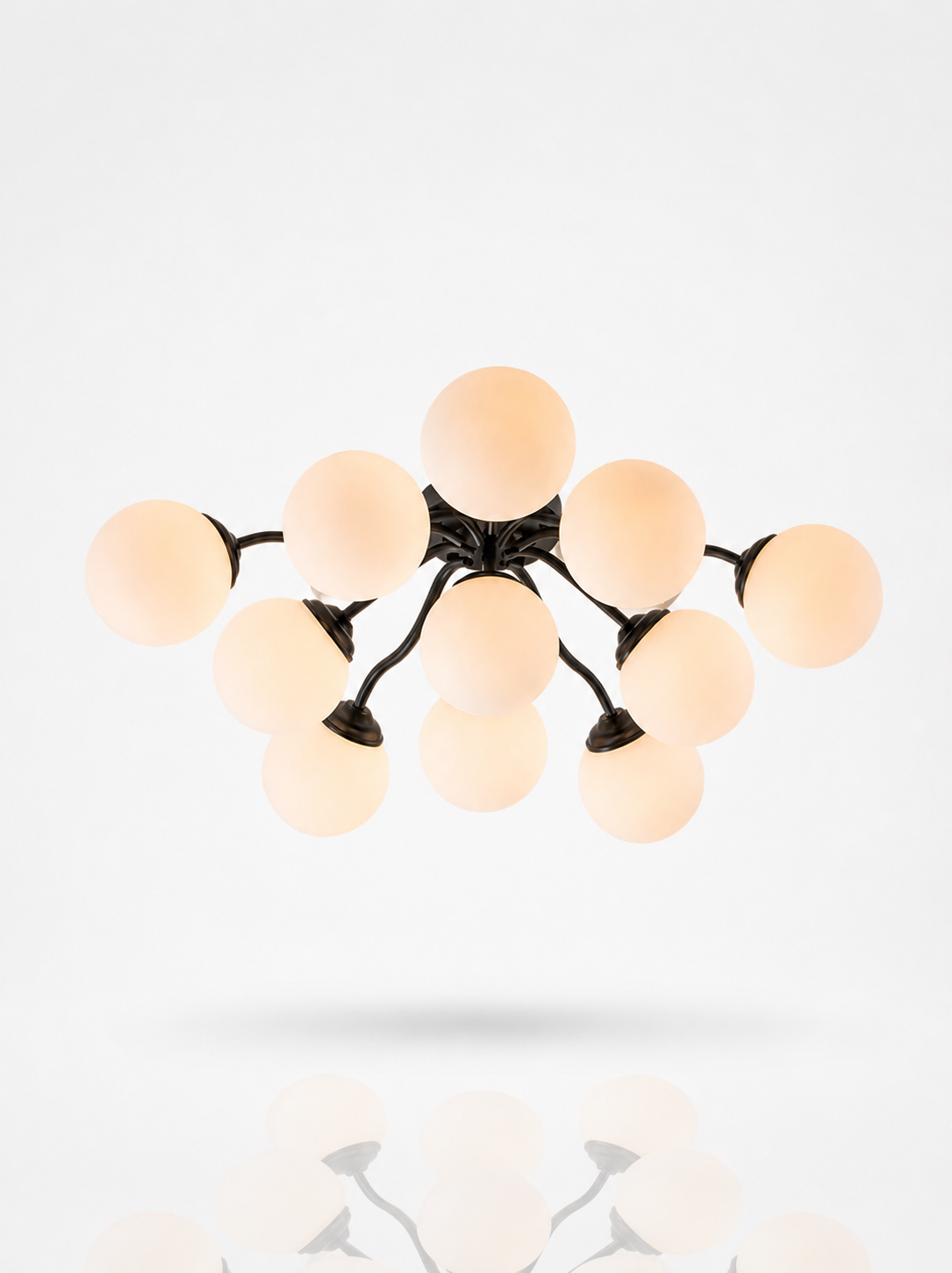 Bubble Flush Sputnik Chandelier