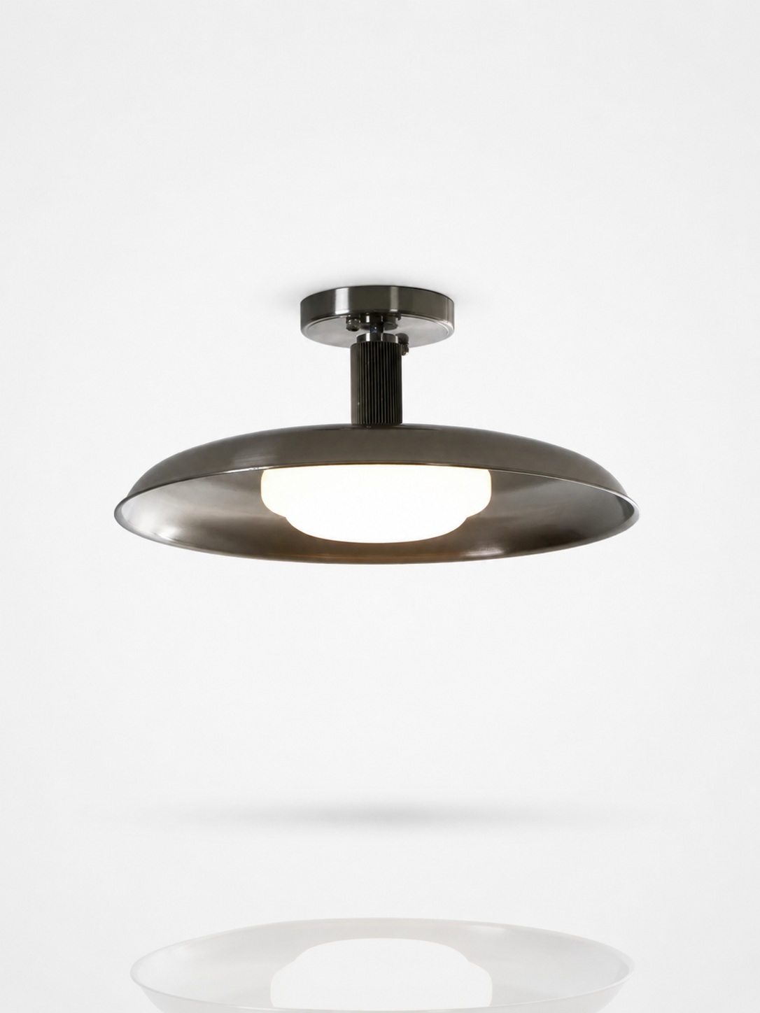 Hand-Blown Glass Ceiling Lamp