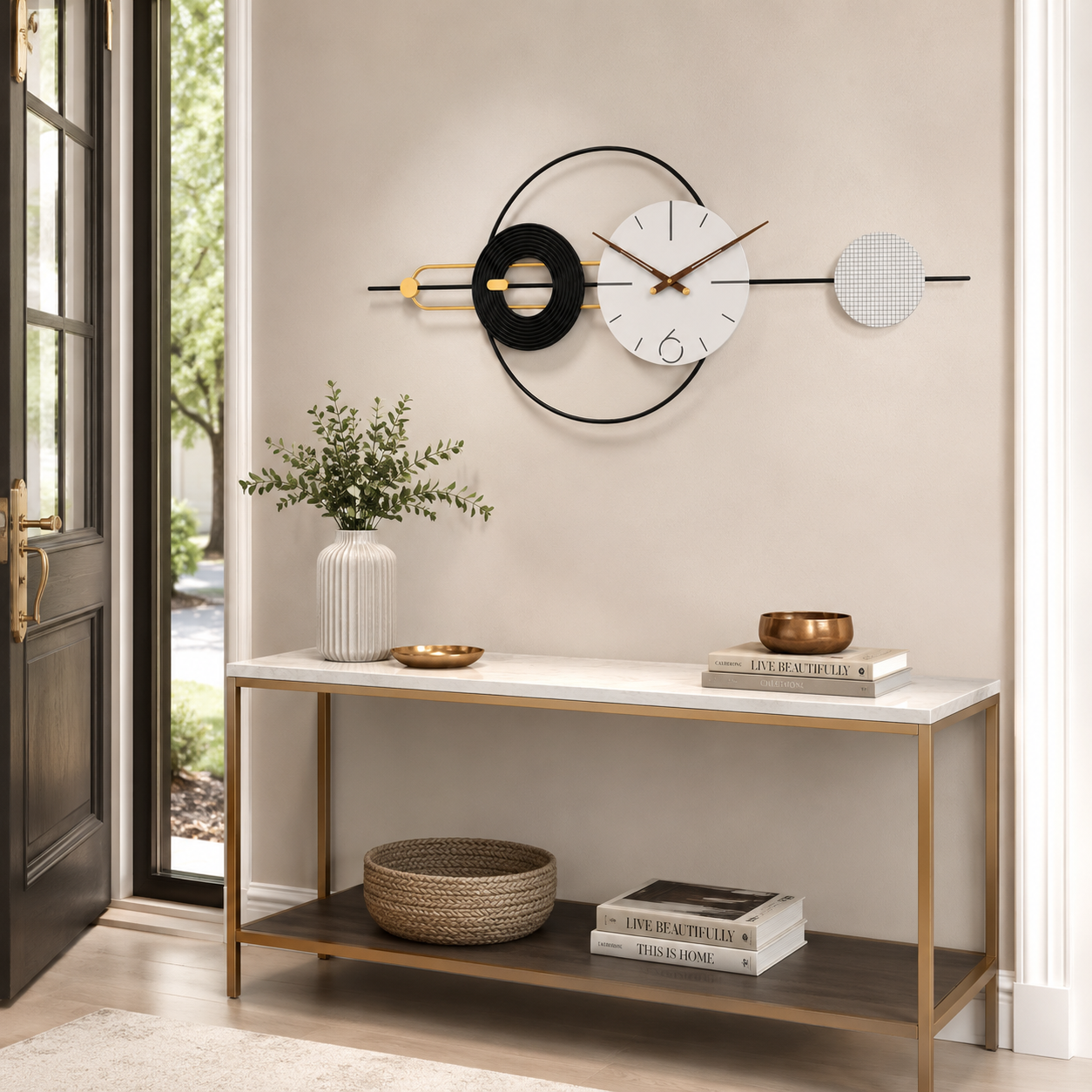 Nova Geometric Wall Clock