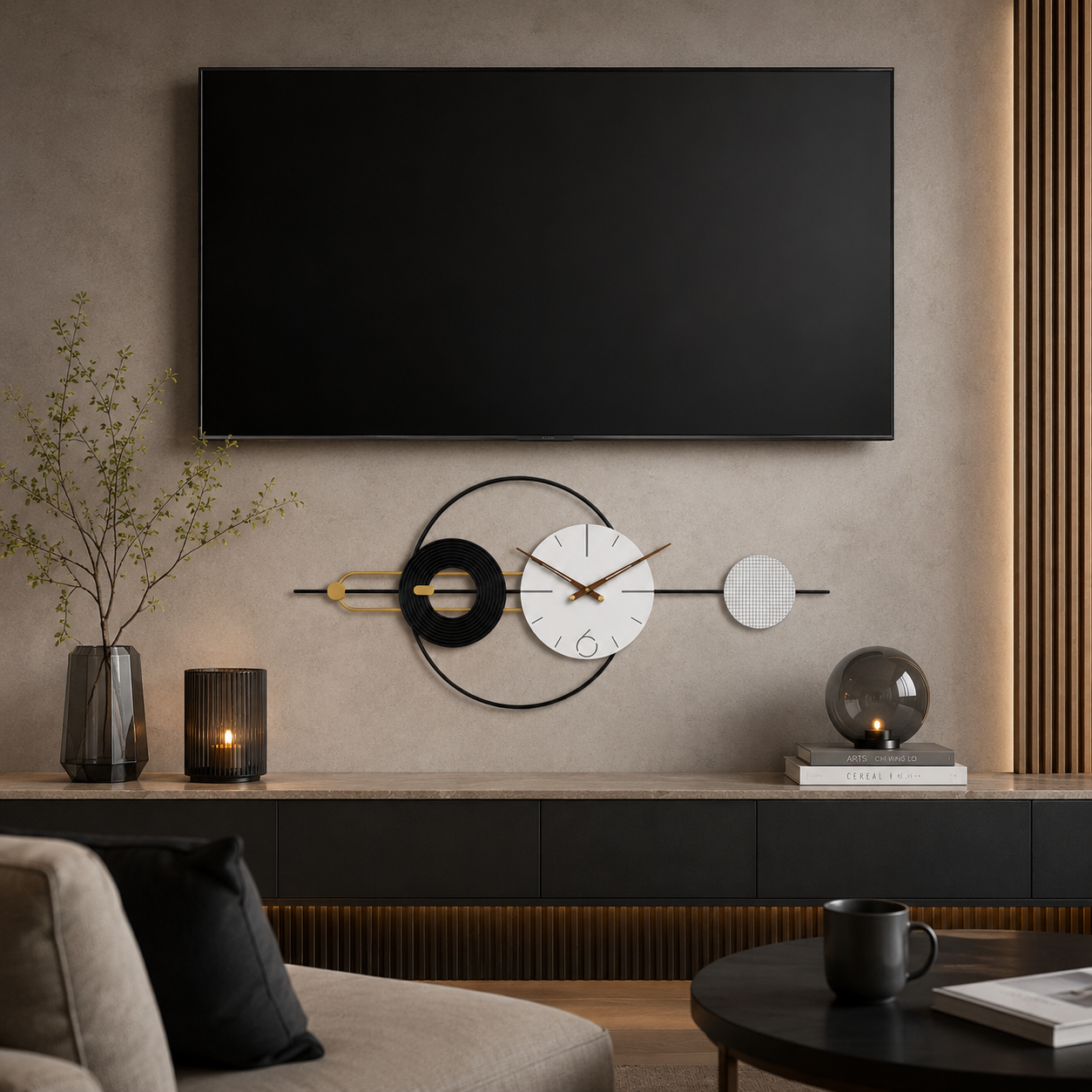 Nova Geometric Wall Clock