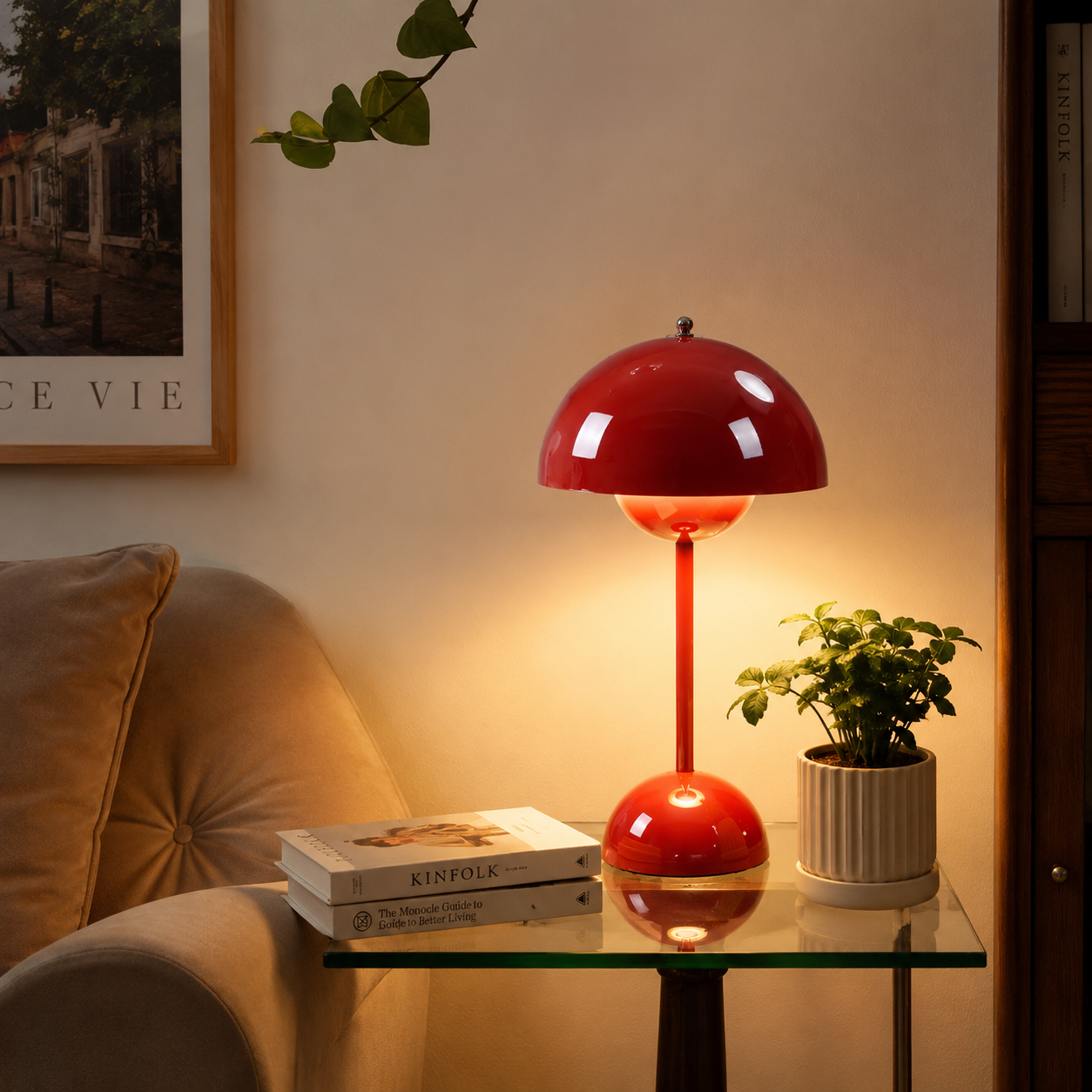 LunaGlow Cordless Table Lamp