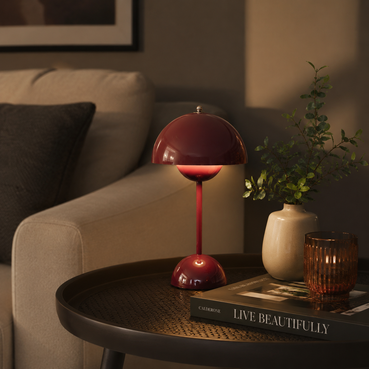 LunaGlow Cordless Table Lamp