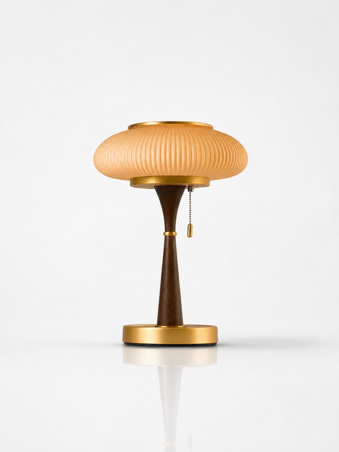 Mushroom Glass Table Lamp