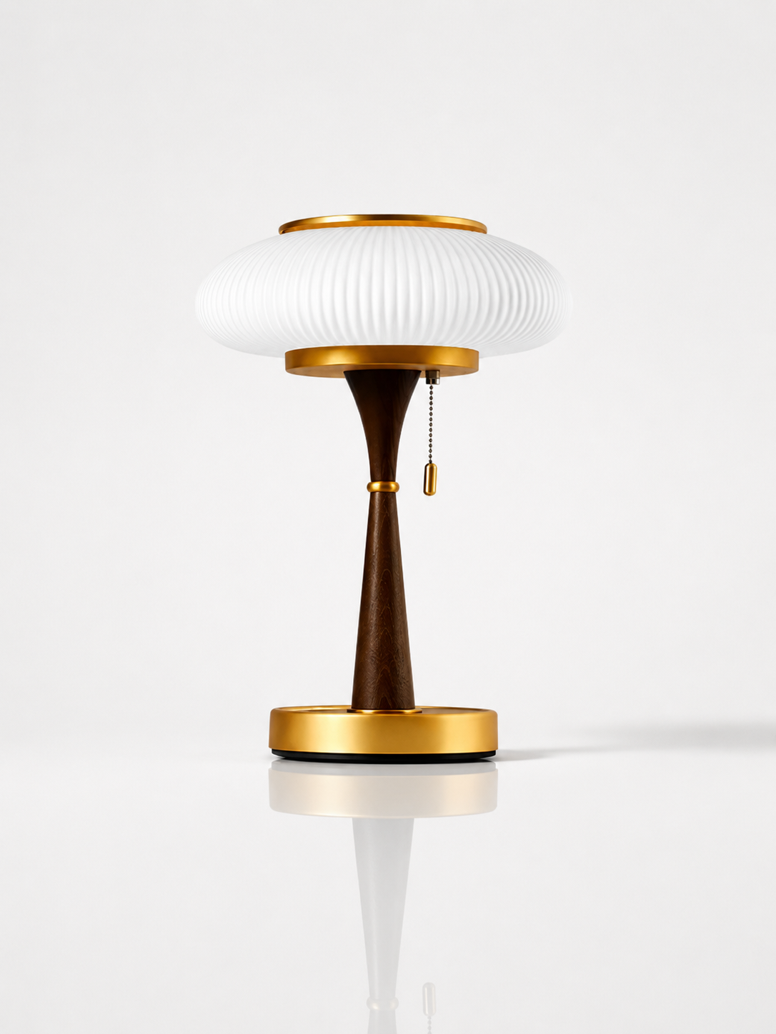 Mushroom Glass Table Lamp